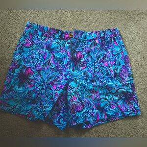 Lilly Pulitzer Gretchen High Rise Shorts NWT Size 2 Shells n Bells